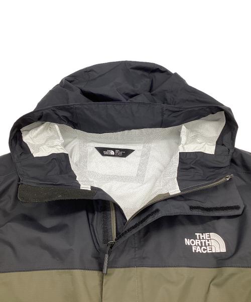 THE NORTH FACE（ザ ノース フェイス）THE NORTH FACE (ザ ノース フェイス) ナイロンジャケット カーキ×ブラック サイズ:ASIA XLの古着・服飾アイテム