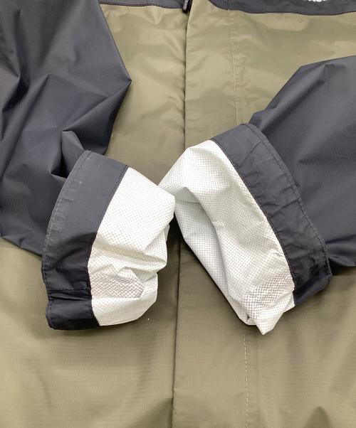 THE NORTH FACE（ザ ノース フェイス）THE NORTH FACE (ザ ノース フェイス) ナイロンジャケット カーキ×ブラック サイズ:ASIA XLの古着・服飾アイテム