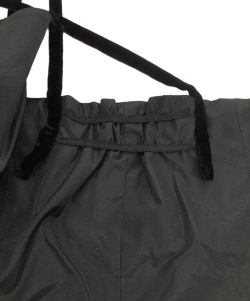 Christian Dior（クリスチャン ディオール）Christian Dior (クリスチャン ディオール) ベロアビスチェ ブラック サイズ:7の古着・服飾アイテム