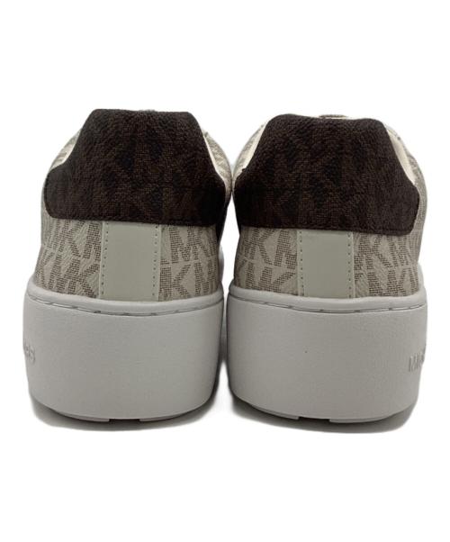 MICHAEL KORS（マイケル・コース）MICHAEL KORS (マイケル・コース) POPPY LACE UP（ポピー レースアップ）スニーカー アイボリー サイズ:8Mの古着・服飾アイテム