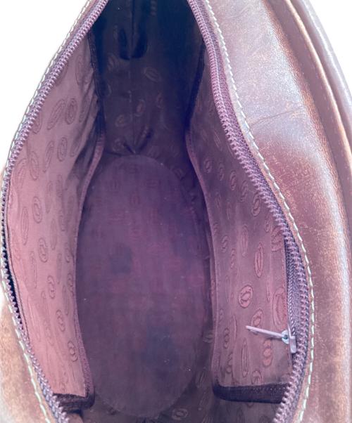 Cartier（カルティエ）Cartier (カルティエ) must de Cartier（マスト ドゥ カルティエ）ハンドバッグ ボルドーの古着・服飾アイテム