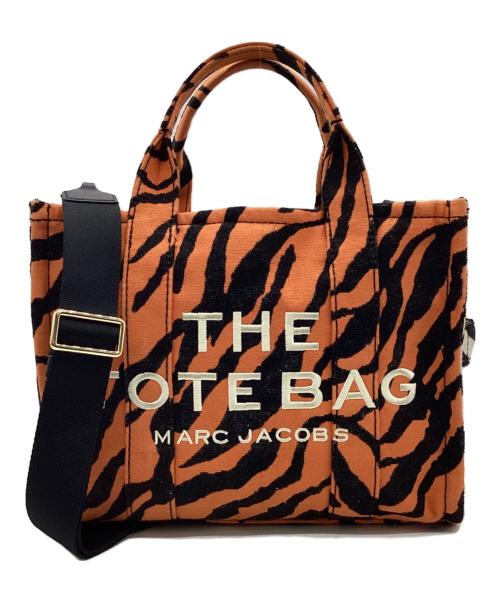 Marc by Marc Jacobs（マークバイマークジェイコブス）Marc by Marc Jacobs (マークバイマークジェイコブス) Tiger Stripe Small Tote Bag（タイガー ストライプ スモール トート バッグ） オレンジの古着・服飾アイテム