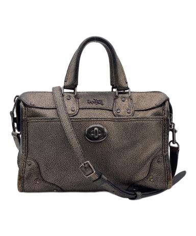 中古・古着通販】COACH (コーチ) ライダー 24 サッチェル 2WAYバッグ