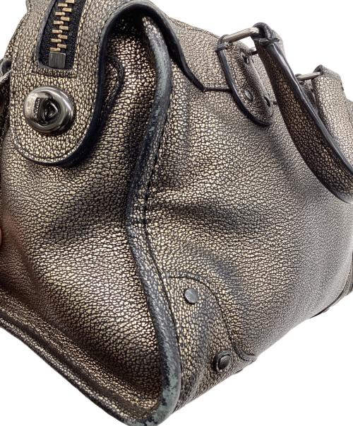 COACH（コーチ）COACH (コーチ) ライダー 24 サッチェル 2WAYバッグ ゴールドの古着・服飾アイテム