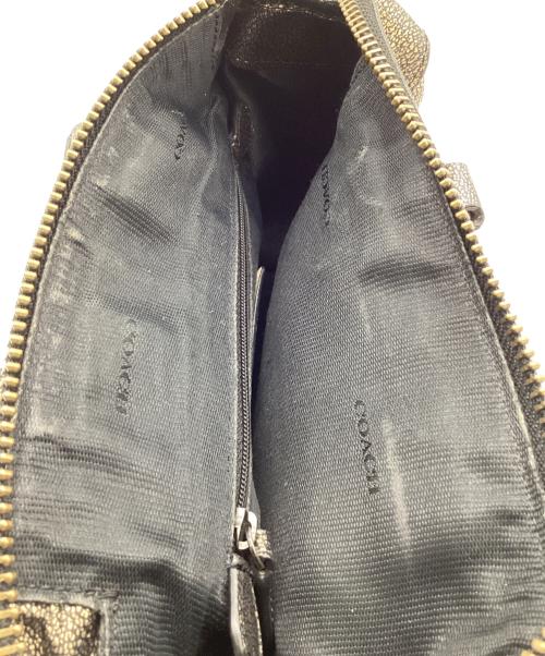 COACH（コーチ）COACH (コーチ) ライダー 24 サッチェル 2WAYバッグ ゴールドの古着・服飾アイテム