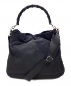 GUCCIグッチ）の古着「2WAYワンショルダーバッグ」｜ブラック