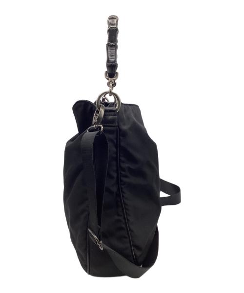 GUCCI（グッチ）GUCCI (グッチ) 2WAYワンショルダーバッグ ブラックの古着・服飾アイテム