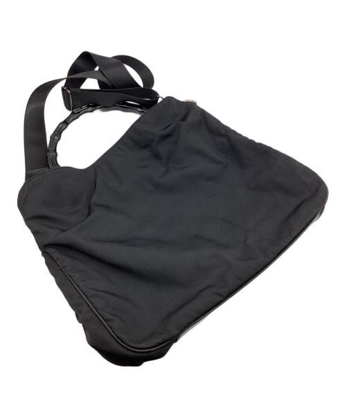 GUCCI（グッチ）GUCCI (グッチ) 2WAYワンショルダーバッグ ブラックの古着・服飾アイテム