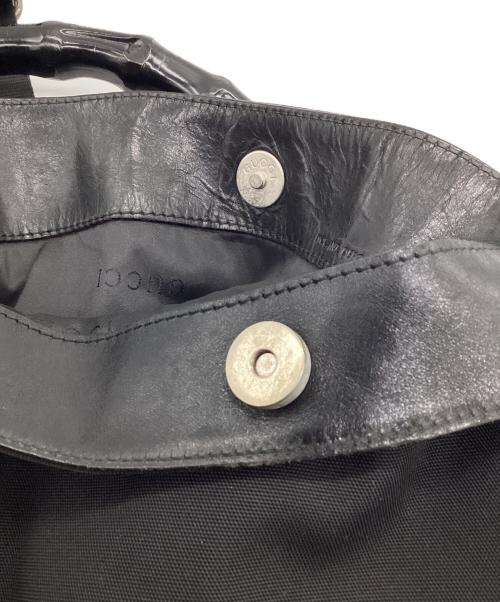 GUCCI（グッチ）GUCCI (グッチ) 2WAYワンショルダーバッグ ブラックの古着・服飾アイテム