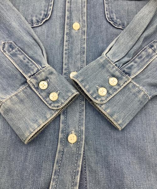 COACH（コーチ）COACH (コーチ) ボタン アップ ワンピース ブルー サイズ:XSの古着・服飾アイテム