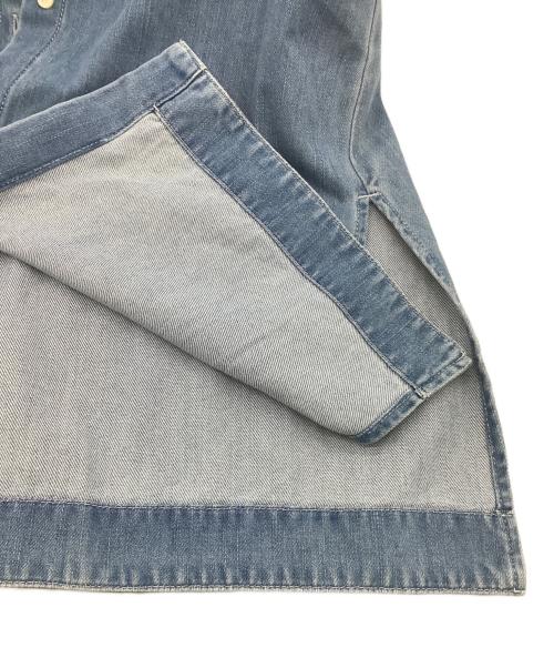 COACH（コーチ）COACH (コーチ) ボタン アップ ワンピース ブルー サイズ:XSの古着・服飾アイテム