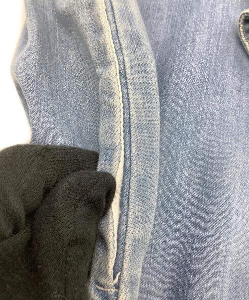 COACH（コーチ）COACH (コーチ) ボタン アップ ワンピース ブルー サイズ:XSの古着・服飾アイテム