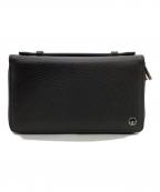 dunhillダンヒル）の古着「ラウンドファスナーオーガナイザー」｜ブラック