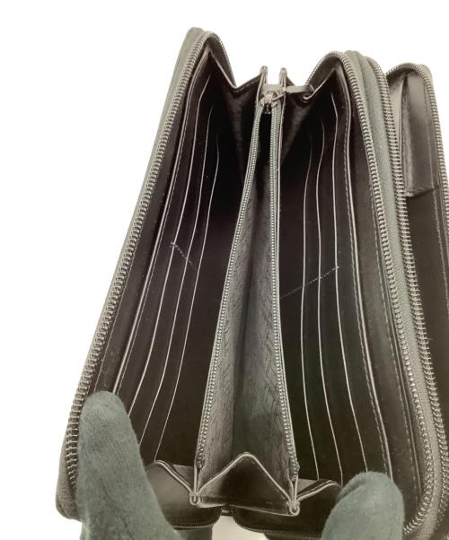 dunhill（ダンヒル）dunhill (ダンヒル) ラウンドファスナーオーガナイザー ブラックの古着・服飾アイテム