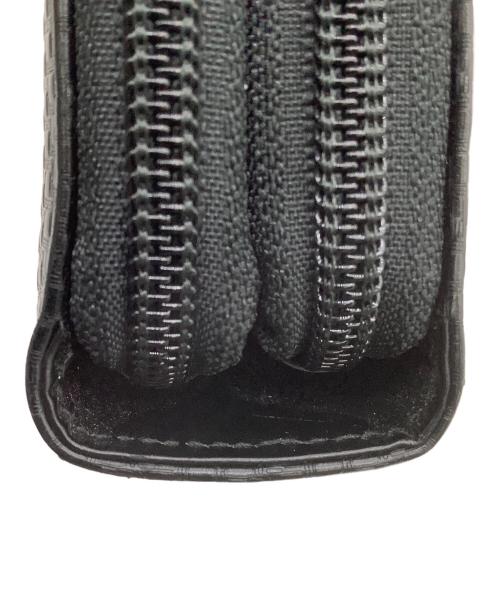 dunhill（ダンヒル）dunhill (ダンヒル) ラウンドファスナーオーガナイザー ブラックの古着・服飾アイテム