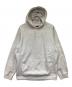SUPREME（シュプリーム）の古着「Sequin Arc Hooded Sweatshirt（シークイン アーチ フーデッド スウェットシャツ）」｜ホワイト