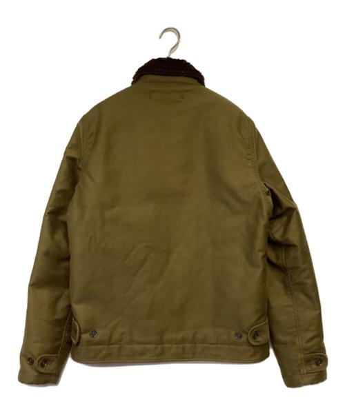 IRON HEART（アイアンハート）IRON HEART (アイアンハート) N1デッキジャケット カーキ サイズ:Mの古着・服飾アイテム