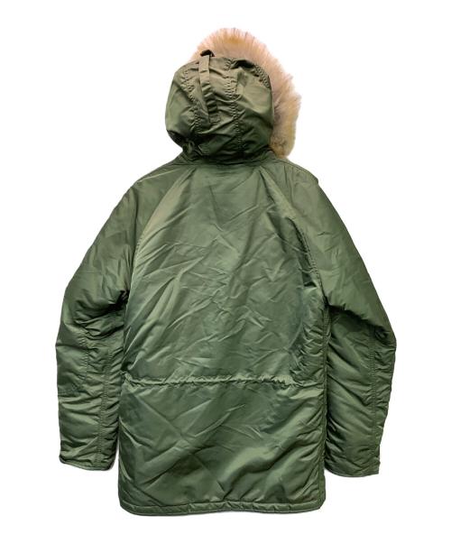 ALPHA（アルファ）ALPHA (アルファ) N-3Bフライトジャケット オリーブ サイズ:Mの古着・服飾アイテム