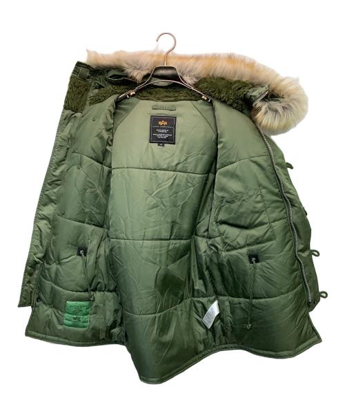 ALPHA（アルファ）ALPHA (アルファ) N-3Bフライトジャケット オリーブ サイズ:Mの古着・服飾アイテム
