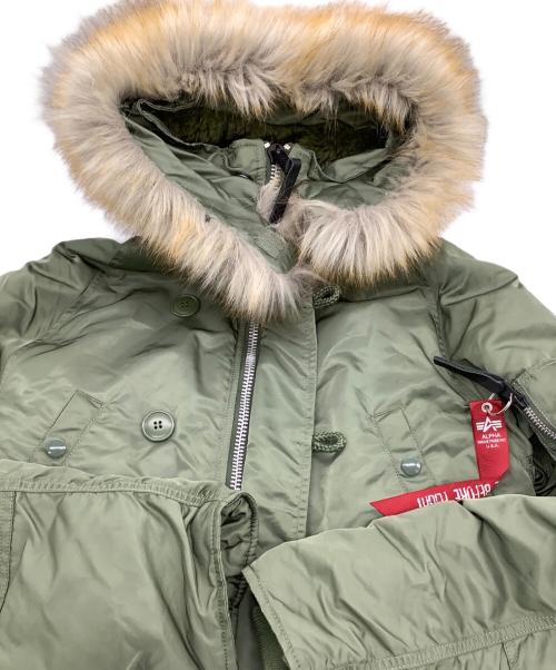 ALPHA（アルファ）ALPHA (アルファ) N-3Bフライトジャケット オリーブ サイズ:Mの古着・服飾アイテム