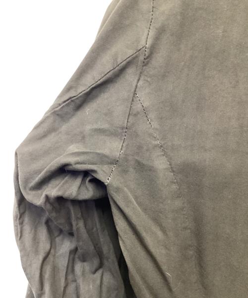 ISAMU KATAYAMA BACKLASH（イサムカタヤマ・バックラッシュ）ISAMU KATAYAMA BACKLASH (イサムカタヤマ・バックラッシュ) 二段製品染め ダブルライダースジャケット ブラック サイズ:Mの古着・服飾アイテム