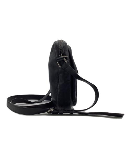 Saint Laurent Paris（サンローランパリ）Saint Laurent Paris (サンローランパリ) レザーショルダーバッグ ブラックの古着・服飾アイテム