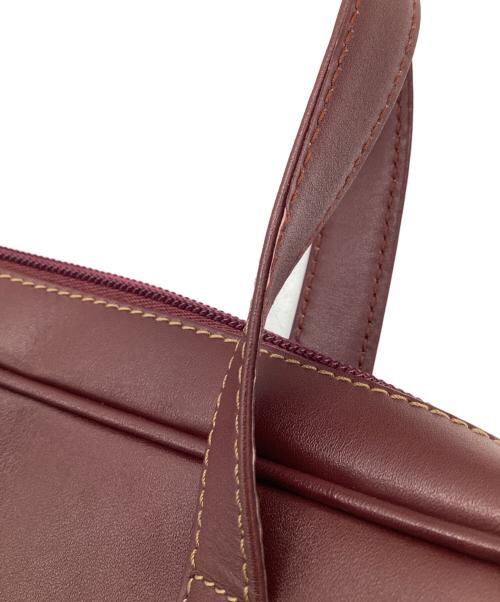 Cartier（カルティエ）Cartier (カルティエ) must de Cartier（マスト ドゥ カルティエ）ブリーフケース レッドの古着・服飾アイテム