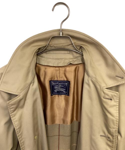 Burberry's（バーバリーズ）Burberry's (バーバリーズ) ステンカラーコート ライナー付き ベージュ サイズ:48 SHTの古着・服飾アイテム