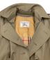 中古・古着 Burberry's (バーバリーズ) ライナー付トレンチコート カーキ サイズ:7A3：20000円