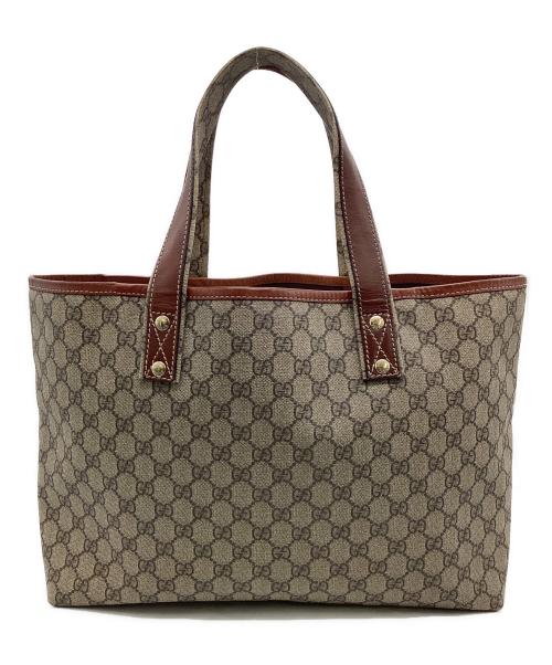 GUCCI（グッチ）GUCCI (グッチ) GGスプリーム トートバッグの古着・服飾アイテム