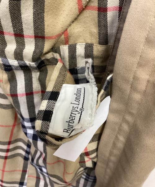 Burberry's（バーバリーズ）Burberry's (バーバリーズ) ステンカラーコート ライナー付 ベージュ サイズ:表記無の古着・服飾アイテム