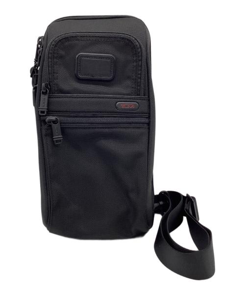 TUMI（トゥミ）TUMI (トゥミ) Compact Sling（コンパクト スリング）ボディーバッグ ブラックの古着・服飾アイテム