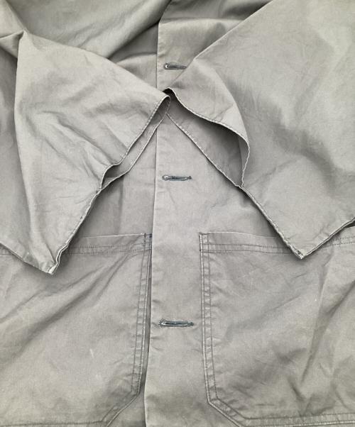 MONITALY（モニタリー）MONITALY (モニタリー) ノーカラージャケット ネイビー サイズ:-の古着・服飾アイテム