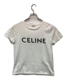 CELINE（セリーヌ）の古着「ロゴカットソー」｜ホワイト