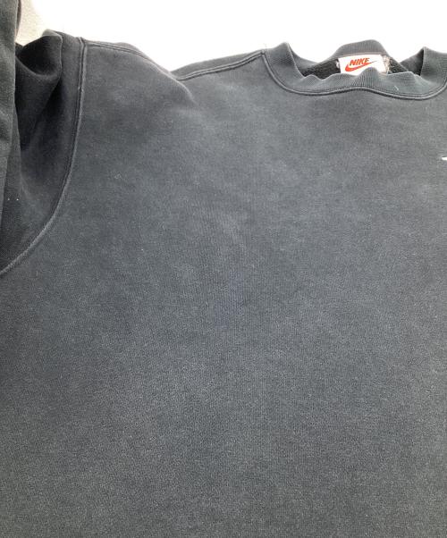 NIKE（ナイキ）NIKE (ナイキ) stussy (ステューシー) Fleece Crew Sweatshirt（フリース クルースウェットシャツ） ブラック サイズ:Mの古着・服飾アイテム