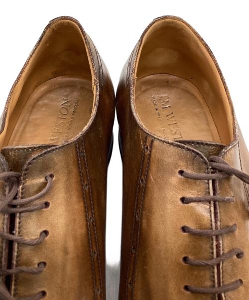 J.M.WESTON（ジェイエムウエストン）J.M.WESTON (ジェイエムウエストン) 412 アストン ツーシーム レザーシューズ ブラウン サイズ:8Cの古着・服飾アイテム