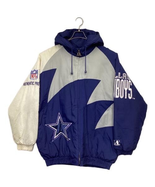 LOGO ATHLETIC（ロゴアスレチック）LOGO ATHLETIC (ロゴアスレチック) NFL 中綿ジャケット ネイビー×グレー サイズ:Lの古着・服飾アイテム