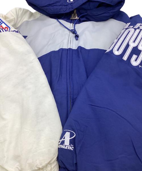 LOGO ATHLETIC（ロゴアスレチック）LOGO ATHLETIC (ロゴアスレチック) NFL 中綿ジャケット ネイビー×グレー サイズ:Lの古着・服飾アイテム
