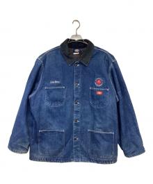 Dickies（ディッキーズ）の古着「裏ブランケットカバーオール」｜インディゴ