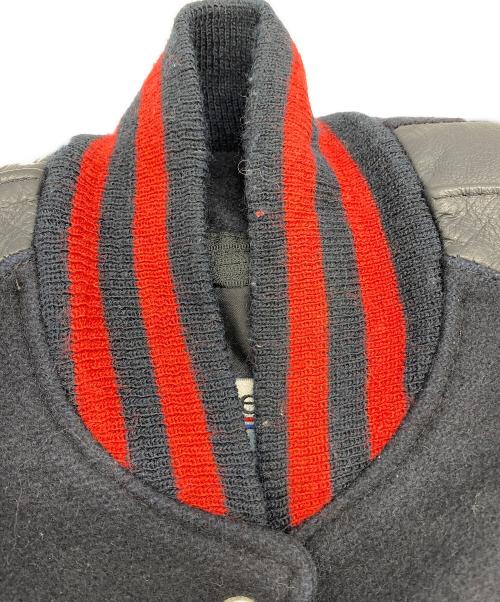 DeLong（デロング）DeLong (デロング) スタジャン ネイビー サイズ:Sの古着・服飾アイテム