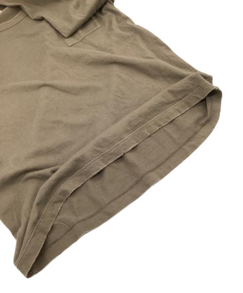 PRADA（プラダ）PRADA (プラダ) 七分袖カットソー ベージュ サイズ:Lの古着・服飾アイテム