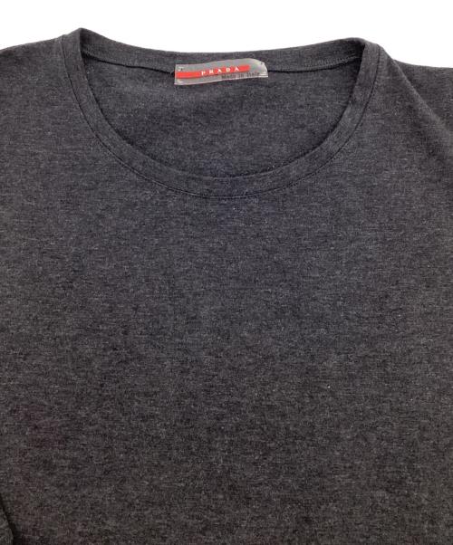 PRADA SPORTS（プラダスポーツ）PRADA SPORTS (プラダスポーツ) 七分袖カットソー グレー サイズ:Lの古着・服飾アイテム