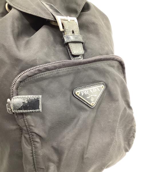 PRADA（プラダ）PRADA (プラダ) ナイロンリュック ブラックの古着・服飾アイテム