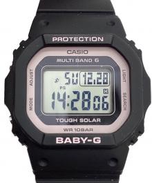 CASIO（カシオ）の古着「BABY-G 電波ソーラー腕時計 BGD-5650」｜ブラック×ピンク
