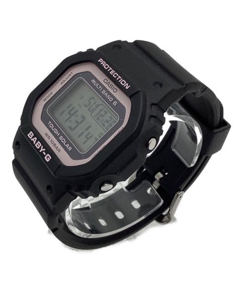 CASIO（カシオ）CASIO (カシオ) BABY-G 電波ソーラー腕時計 BGD-5650 ブラック×ピンクの古着・服飾アイテム
