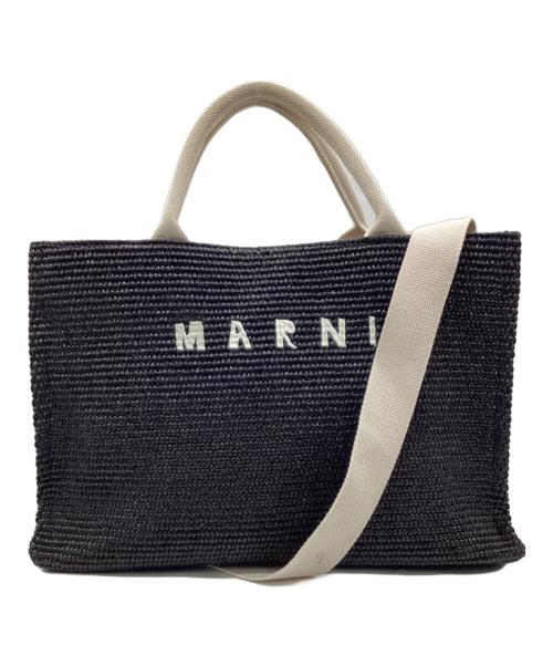 MARNI（マルニ）MARNI (マルニ) East-West スモールトートバッグ ブラックの古着・服飾アイテム