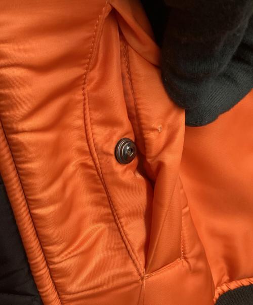 WIND AND SEA（ウィンダンシー）WIND AND SEA (ウィンダンシー) リバーシブルフライトジャケット ブラック サイズ:Mの古着・服飾アイテム