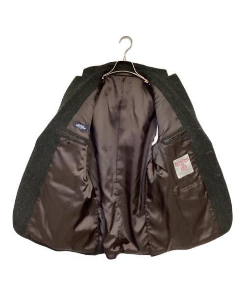 Harris Tweed（ハリスツイード）Harris Tweed (ハリスツイード) TEIJIN MEN'S SHOP (テンジンメンズショップ) ツイード ジャケット グレー サイズ:AB6の古着・服飾アイテム