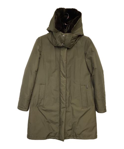 WOOLRICH（ウールリッチ）WOOLRICH (ウールリッチ) ダウンコート オリーブ サイズ:Sの古着・服飾アイテム