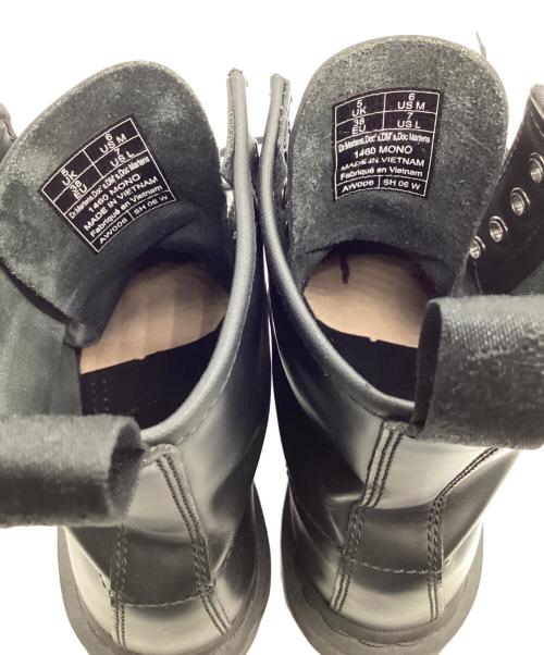 Dr.Martens（ドクターマーチン）Dr.Martens (ドクターマーチン) 1460 MONO 8ホールブーツ ブラック サイズ:UK5の古着・服飾アイテム